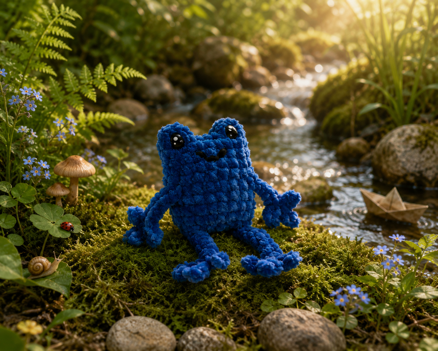 Reed the Mini Leggy Frog