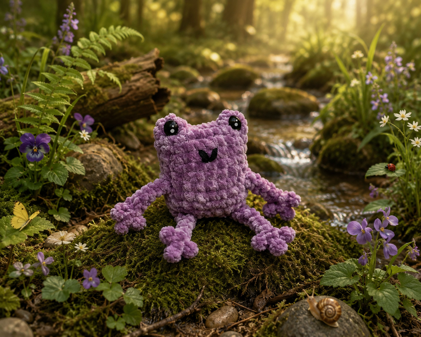 Iris the Mini Leggy Frog
