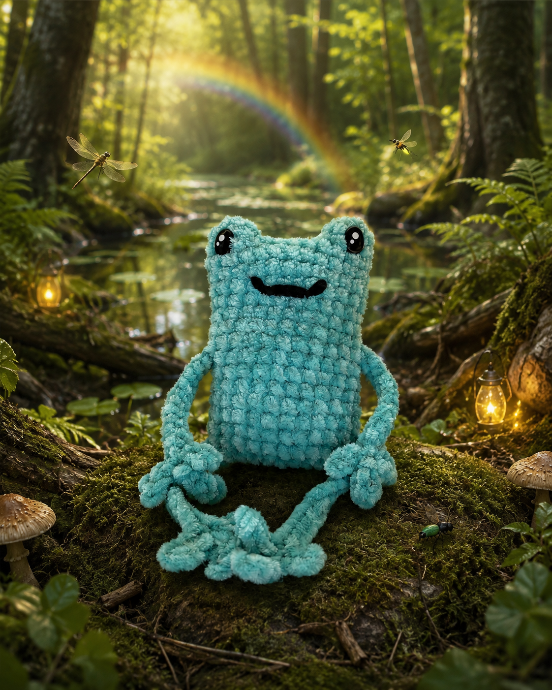 Puddle the Mini Leggy Frog