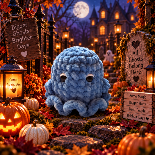 Blue Bigger Ghost