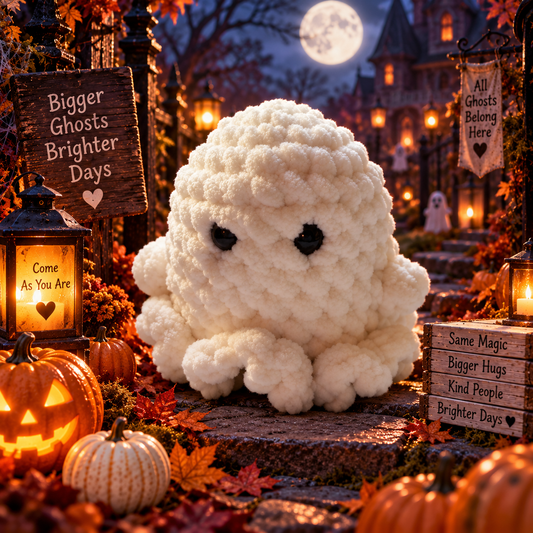 White Bigger Ghost