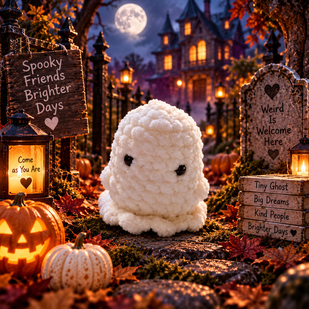 White Little Ghost